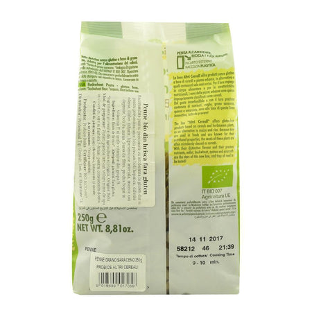 Penne din hrisca fara gluten, bio, 250g