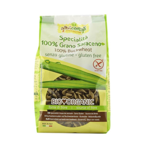Fusilli din hrisca, fara gluten, bio, 250g