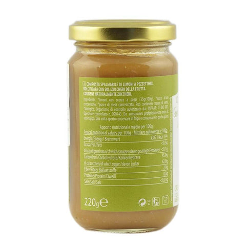 Gem de lamaie fara zahar, fara pectina, bio, 220g