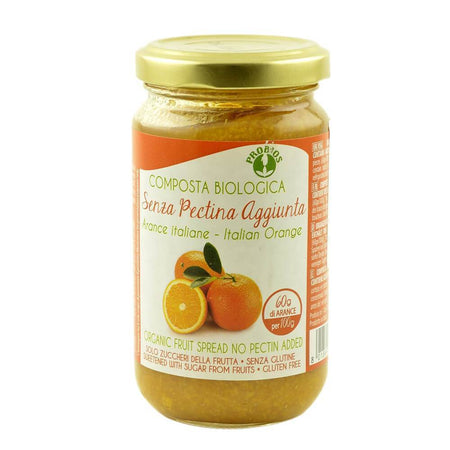 Gem de portocale fara zahar, fara pectina, fara gluten, bio, 220g