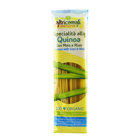Spaghetti quinoa-porumb-orez fara gluten, bio, 250g