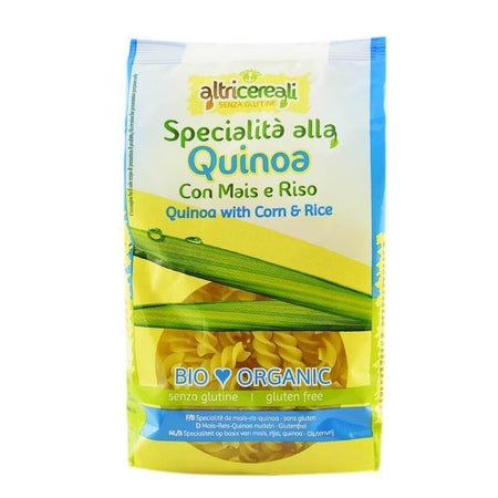 Fusilli quinoa-porumb-orez fara gluten, bio, 250g