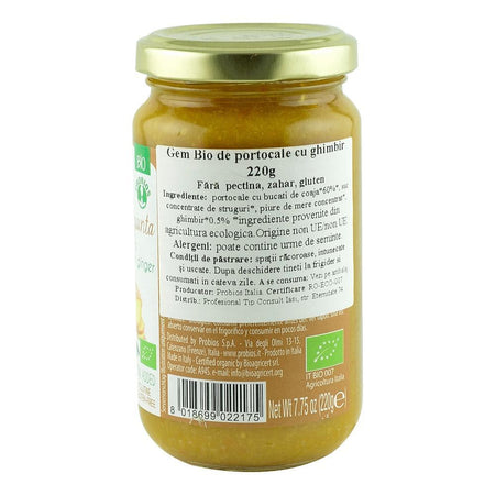 Gem de Portocale si Ghimbir, Probios, bio, 220 g