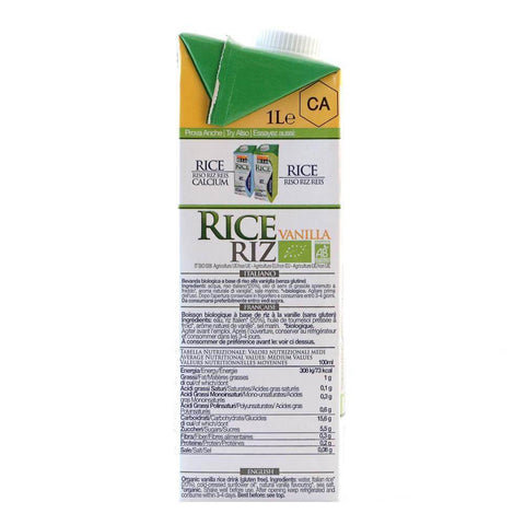 Bautura din Orez cu Vanilie 1000ml (fara gluten , fara zahar) - Republica BIO