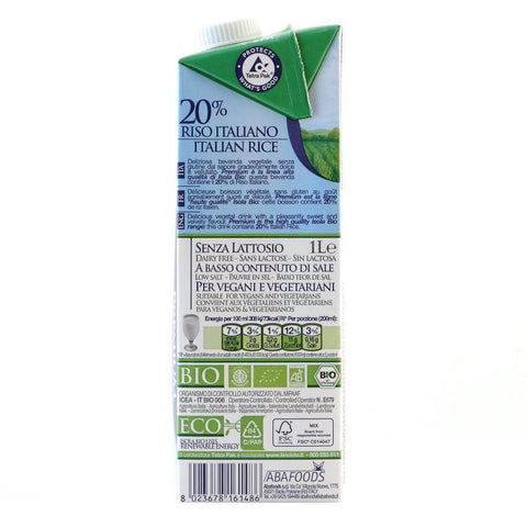 Bautura din Orez cu Calciu Premium 1000ml (fara gluten , fara zahar) - Republica BIO
