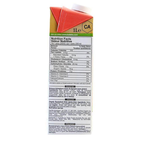 Bautura din Hrisca 1000ml (fara gluten ) - Republica BIO