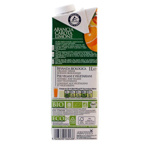 Nectar de Portocale, Morcov si Lamaie 1000ml