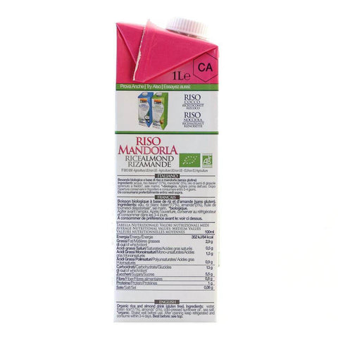Bautura din Orez cu Migdale Delice 1000ml (fara gluten , fara zahar) - Republica BIO