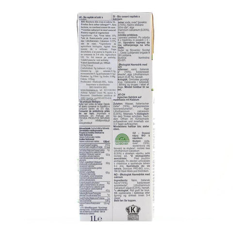 Bautura din Ovaz cu Calciu 1l (fara zahar) - Republica BIO