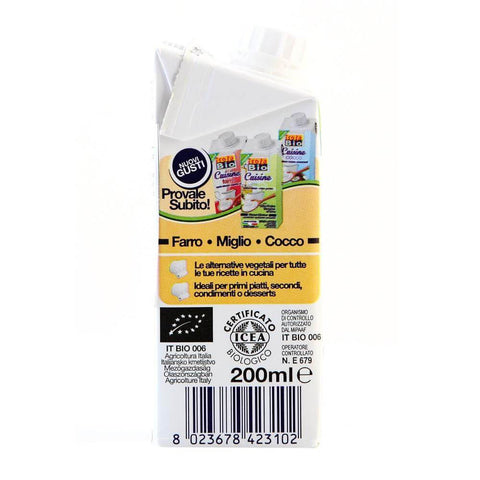 Crema din Orez 200ml (Smantana Vegetala fara gluten , fara zahar, fara Lactoza) - Republica BIO