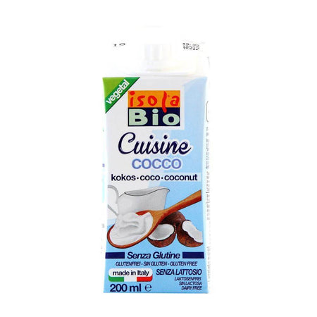Crema de Cocos 200ml  (Smantana Vegetala fara gluten , fara zahar, fara Lactoza) - Republica BIO