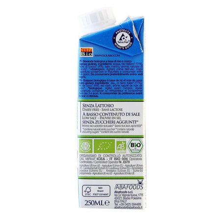 Bautura din Orez si Cocos 250ml (fara gluten , fara zahar) - Republica BIO