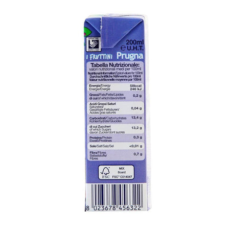 Nectar de Prune Fruttini 200ml