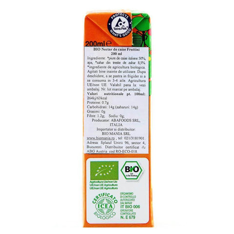 Nectar de Caise Fruttini 200ml