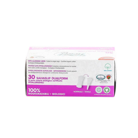 Absorbante protej-slip dual form (normal si tanga) Vivicot din bumbac organic, bio, 30 buc - Republica BIO
