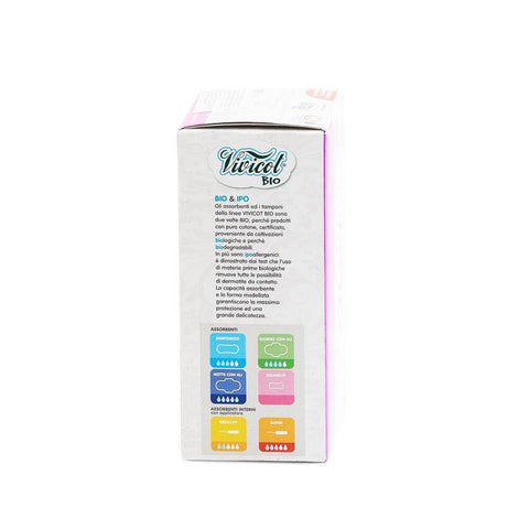 Absorbante protej-slip dual form (normal si tanga) Vivicot din bumbac organic, bio, 30 buc - Republica BIO