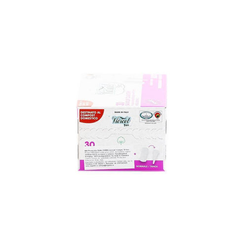 Absorbante protej-slip dual form (normal si tanga) Vivicot din bumbac organic, bio, 30 buc - Republica BIO