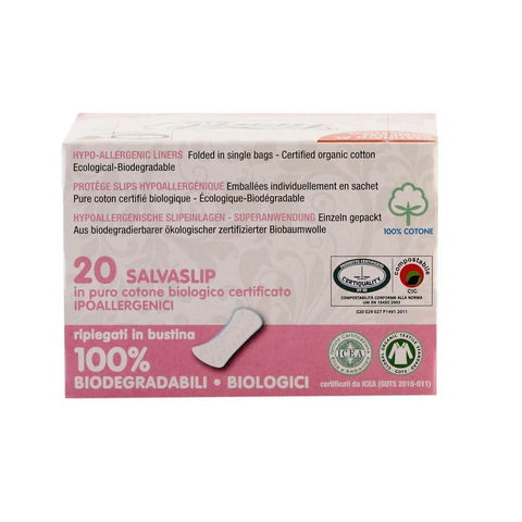 Absorbante individuale protej slip ultrasubtiri Vivicot din bumbac organic, bio, 20 buc - Republica BIO