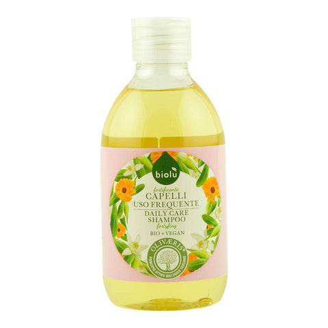 Sampon cu ulei de masline si vitamina E pentru par normal Biolu, bio, 300 ml