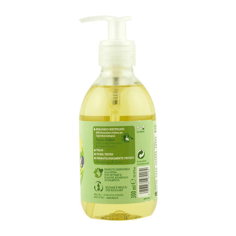 Sapun lichid antibacterian cu lavanda si vitamina E Biolu, bio, 300 ml