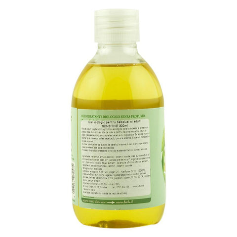 Ulei de corp hidratant sensitive Biolu, bio, 300 ml