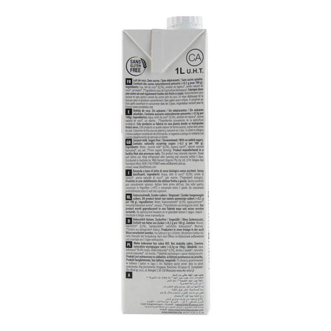 Bautura vegetala din cocos fara zahar, fara gluten Ecomil Nature, bio, 1000 ml