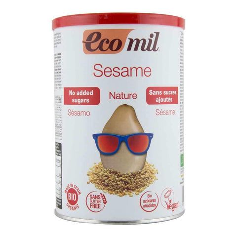 Pudra instant pentru bautura din susan fara zahar, fara gluten Ecomil Nature, bio, 400 g