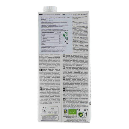 Bautura vegetala din migdale de pamant Chufa fara zahar, fara gluten Ecomil Nature, bio, 1000 ml