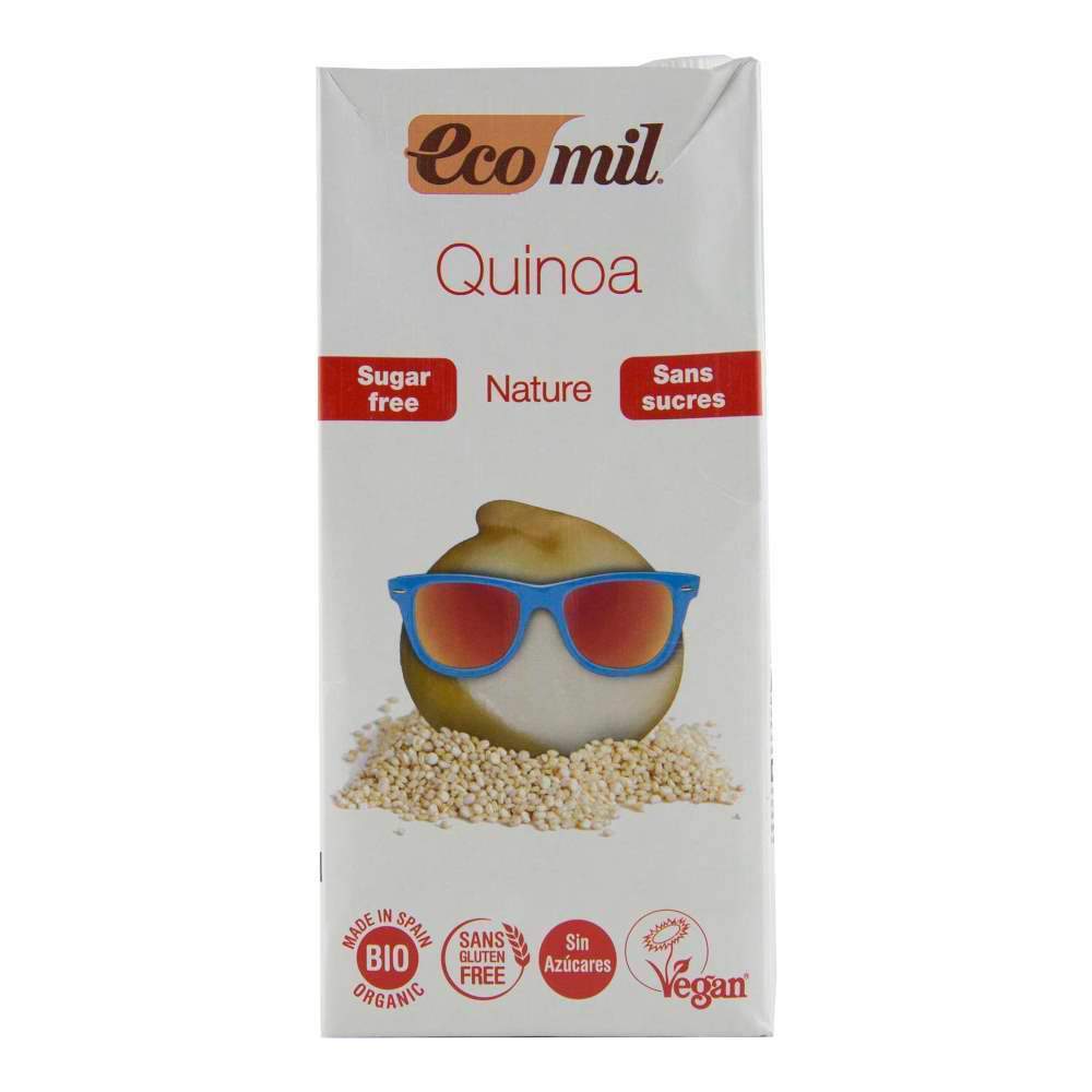 Bautura vegetala din quinoa fara zahar, fara gluten Ecomil Nature, bio, 1000 ml