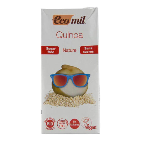 Bautura vegetala din quinoa fara zahar, fara gluten Ecomil Nature, bio, 1000 ml