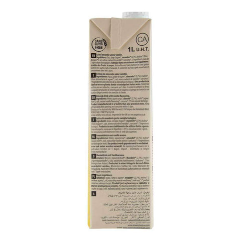 Bautura vegetala din migdale cu aroma de vanilie fara gluten Ecomil Original, bio, 1000 ml