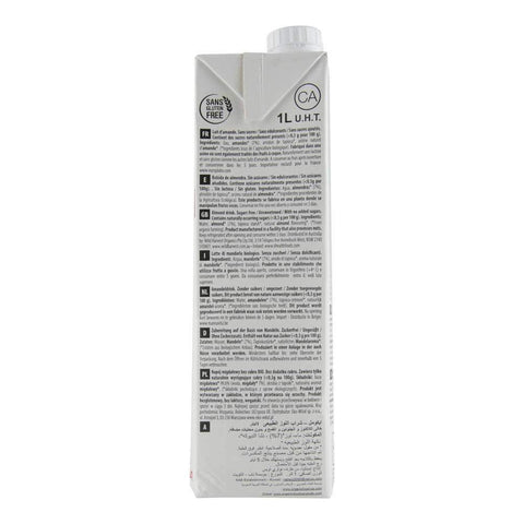 Bautura vegetala din migdale fara zahar, fara gluten Ecomil Nature, bio, 1000 ml