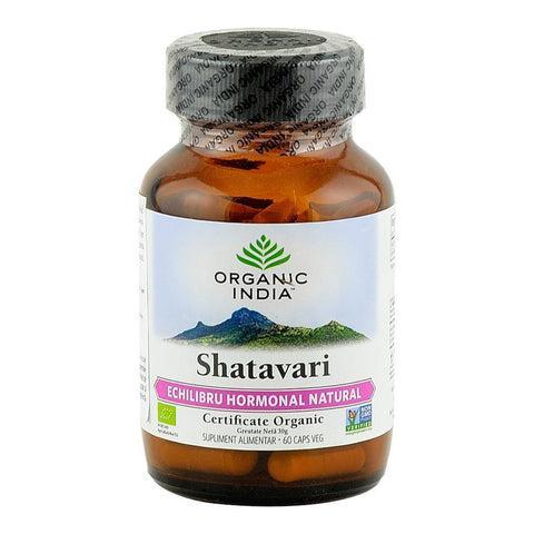 OFERTA 2+1 Organic India Shatavari 60 caps