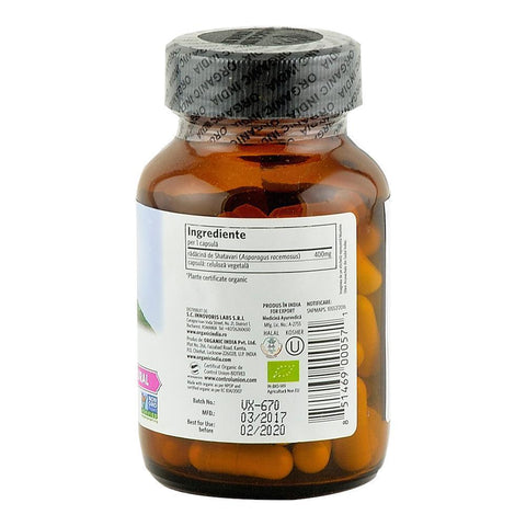 OFERTA 2+1 Organic India Shatavari 60 caps