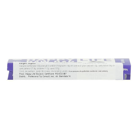 Baton raw cu prune Happy Life, bio, 42 g