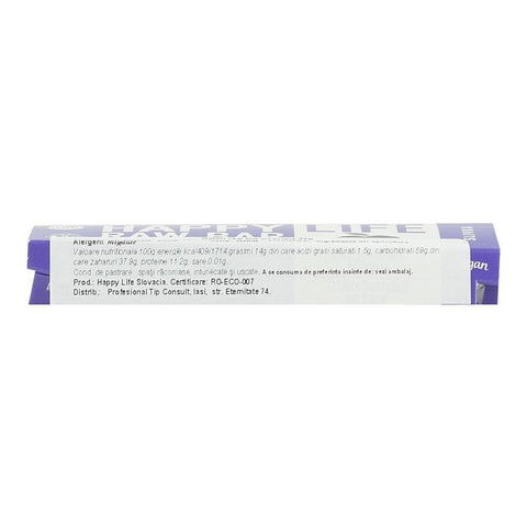 Baton raw cu prune Happy Life, bio, 42 g