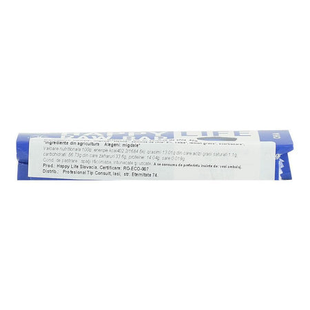 Baton raw cu seminte de chia Happy Life, bio, 42 g