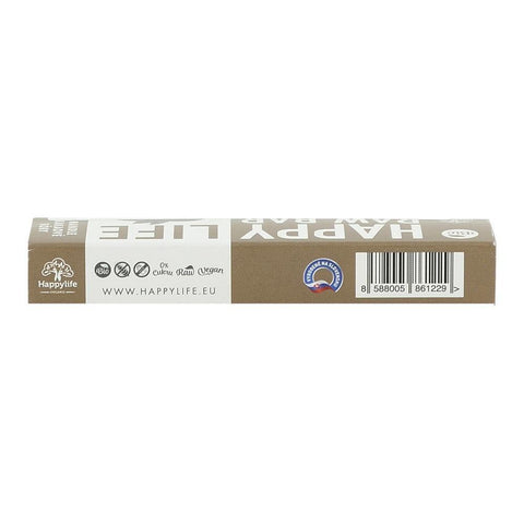 Baton raw cu migdale si cacao nibs Happy Life, bio, 42 g