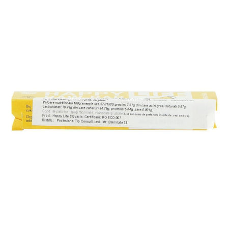 Baton raw cu pere Happy Life, bio, 42 g