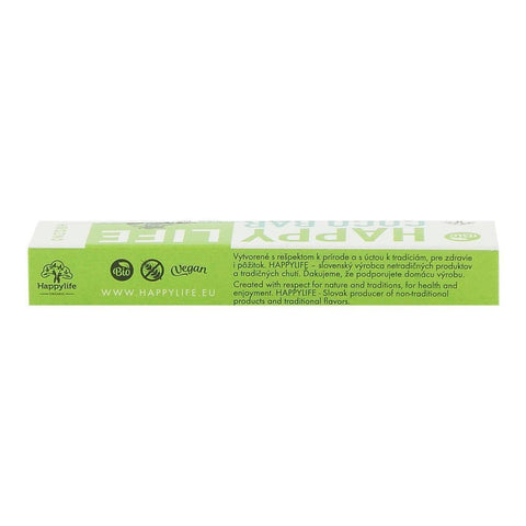 Baton vegan din cocos cu stafide Happy Life, bio, 40 g