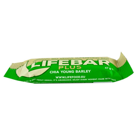 Baton cu Chia si Orz Verde Raw Bio 47g