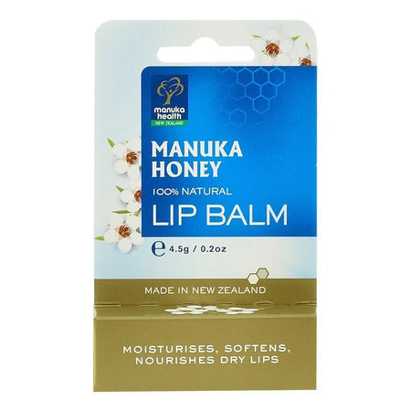 Balsam de buze cu Miere de Manuka MGO 250+ Manuka Health, 4,5 g, naturala