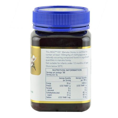Miere de Manuka MGO 100+ Noua Zeelanda Manuka Health, 500 g, naturala
