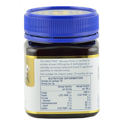 Miere de Manuka MGO 400+ Noua Zeelanda Manuka Health, 250 g, naturala
