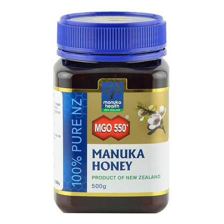 Miere de Manuka MGO 550+ Noua Zeelanda Manuka Health, 500 g, naturala