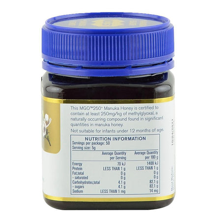 Miere de Manuka MGO 250+ Noua Zeelanda Manuka Health, 250 g, naturala