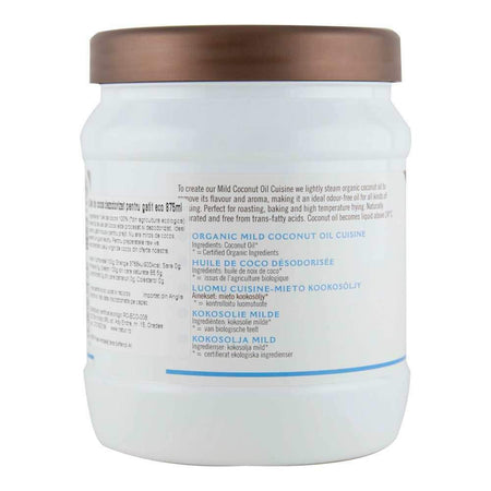 Ulei de Cocos dezodorizat pentru gatit Biona, bio, 800 g
