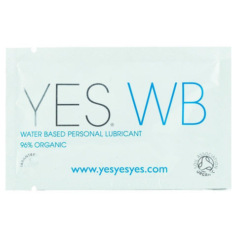 Lubrifiant intim Yes pe baza de apa, bio, 7 ml