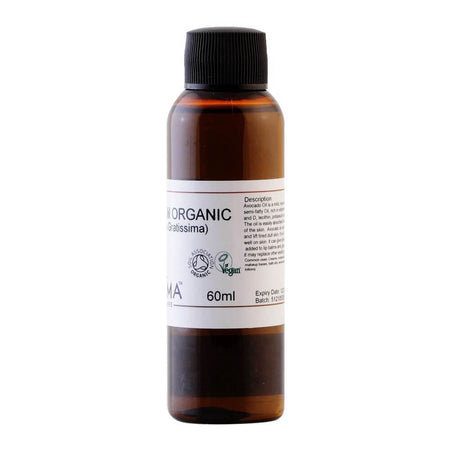 Ulei de avocado crud Akoma Skincare, bio, 60 ml