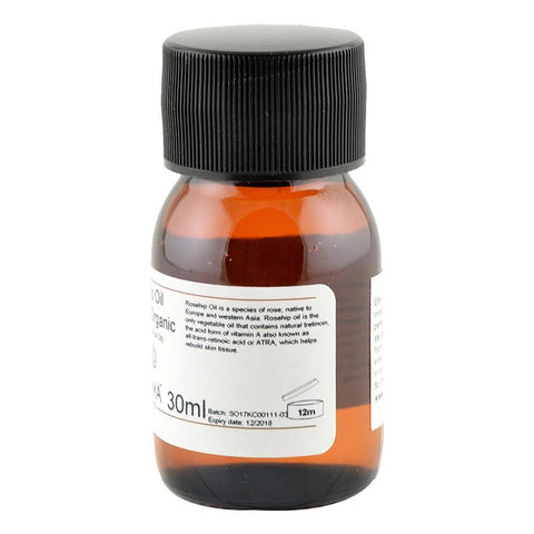 Ulei de Macese Certificat Organic, Presat La Rece, 30ml